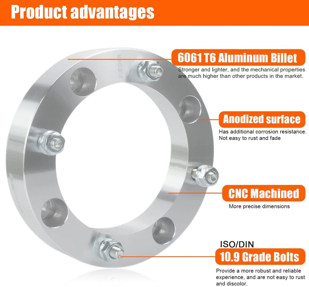 4X156 ATV Wheel Spacers 1.5